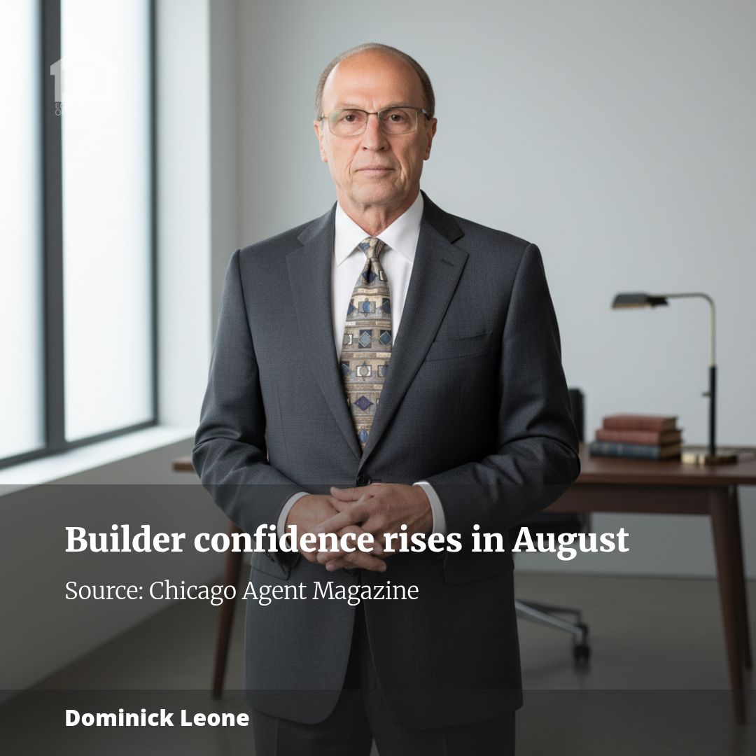 Builder confidence rises in August