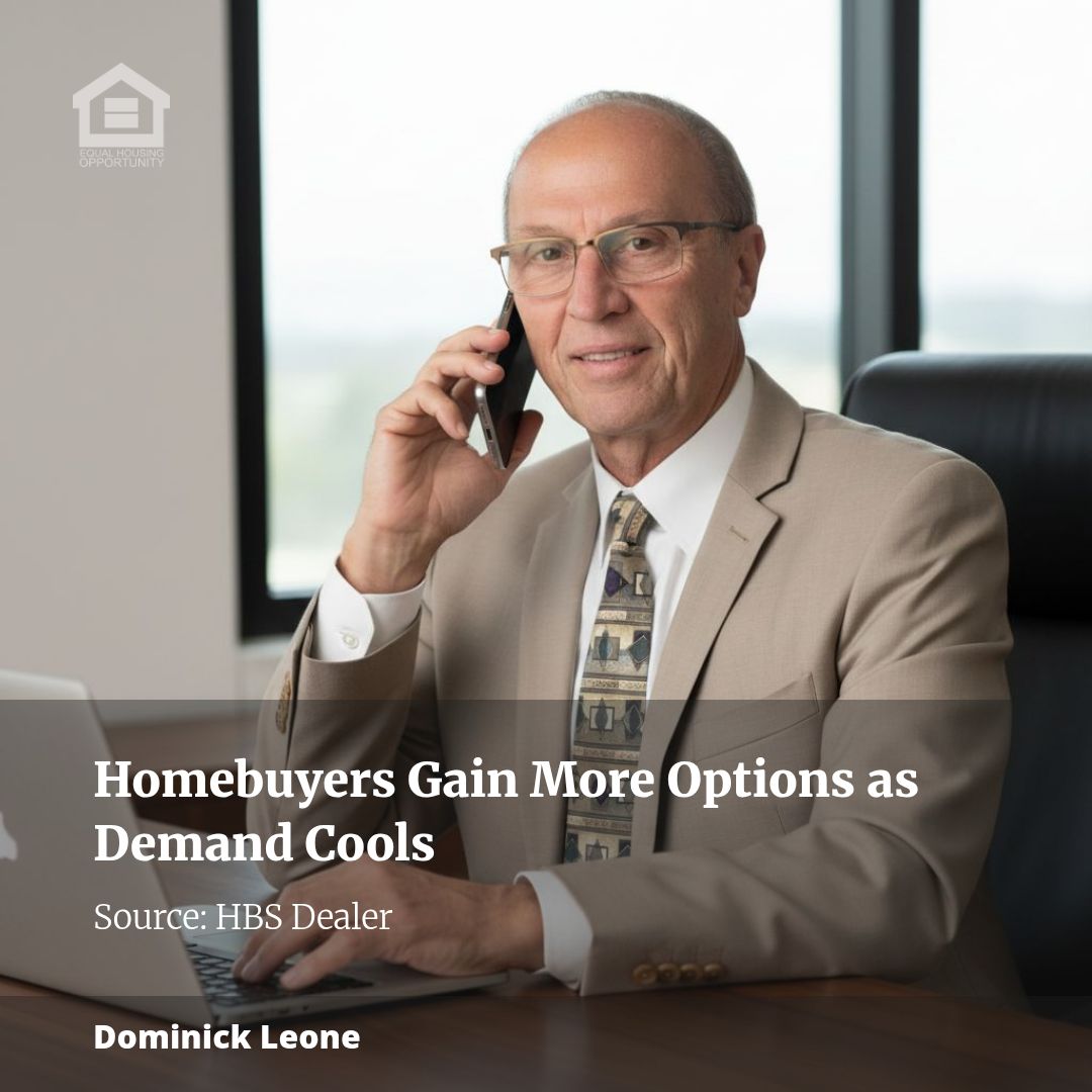 Homebuyers Gain More Options as Demand Cools
